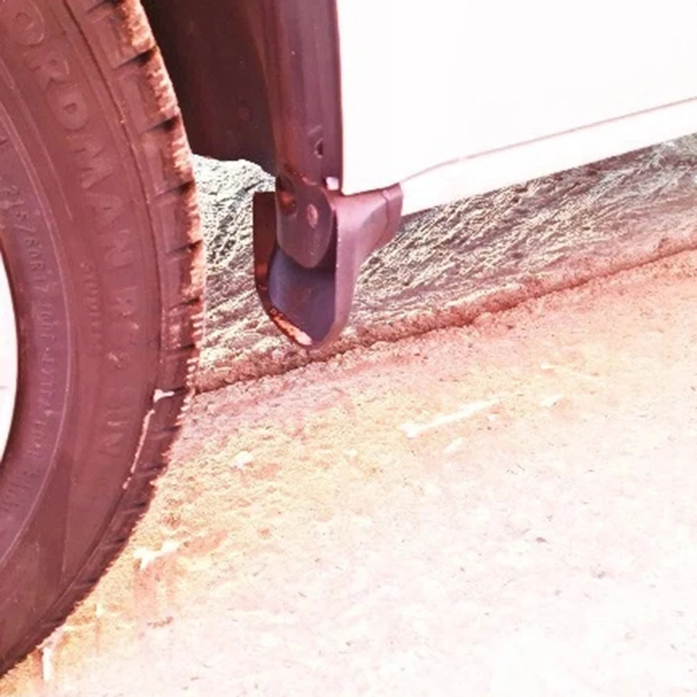 

Front Rear Flaps Car Mud Flaps Decorative And Protective Accessory Easy Installation Mud Flaps As Picture Shows Off-road Use