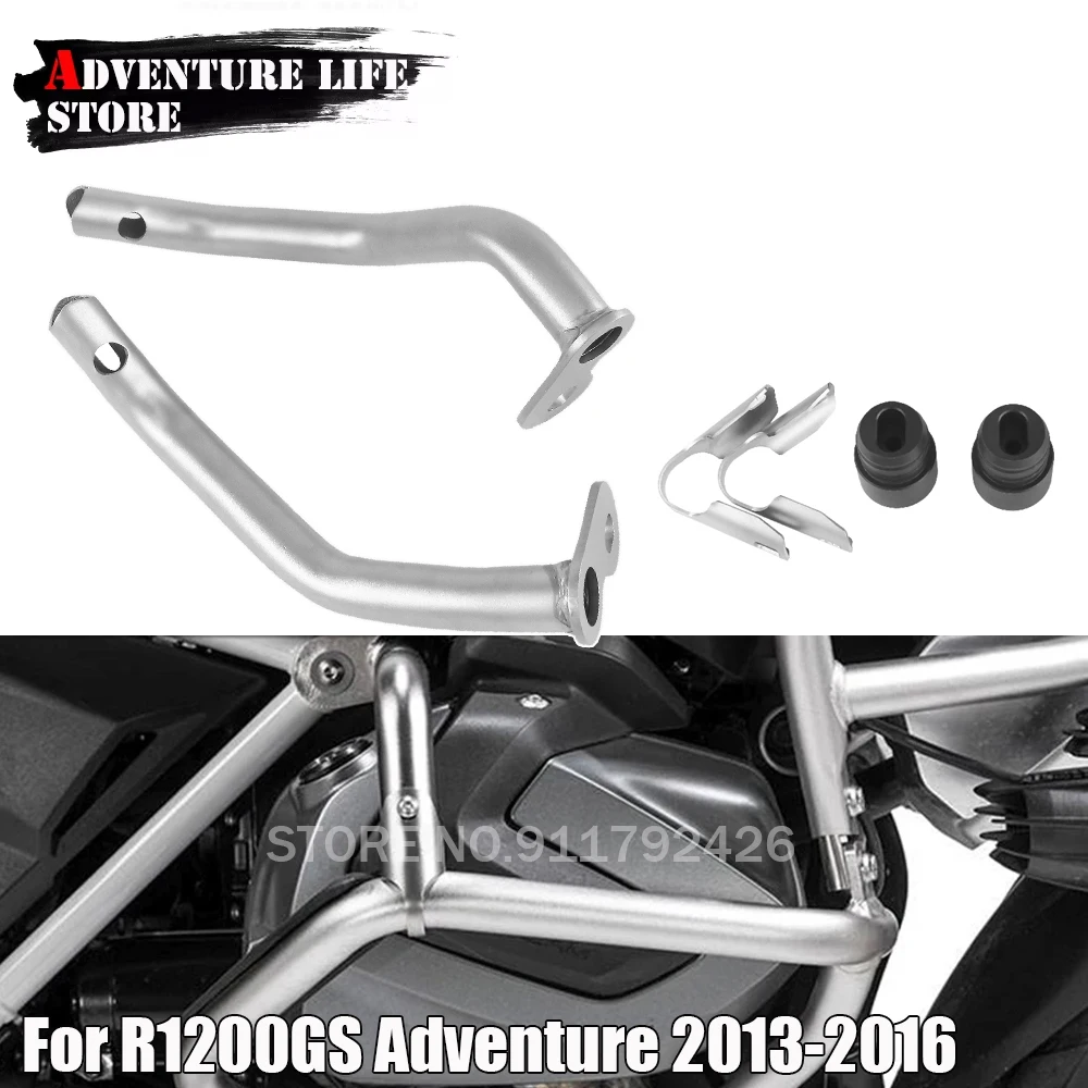 

Motorcycle Engine Guard Crash Bar Brace Bumper Frame Protection For BMW R1200GS ADV LC R 1200GS Adventure R 1200 GSA 2014-2016