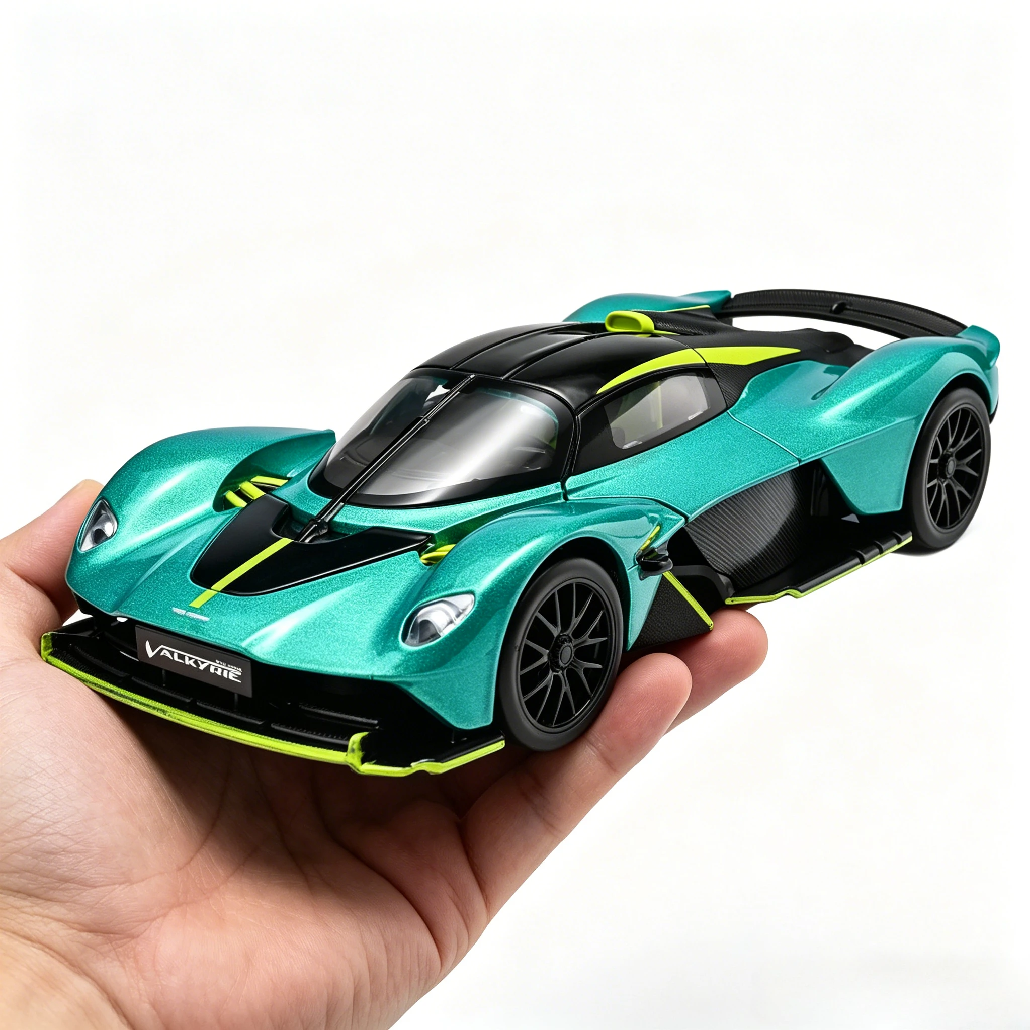 

1:23 Valkyrie Alloy Sports Car Model Diecasts Metal Racing Car Vehicles Model Simulation Sound Light Collection Kids Toys Gift