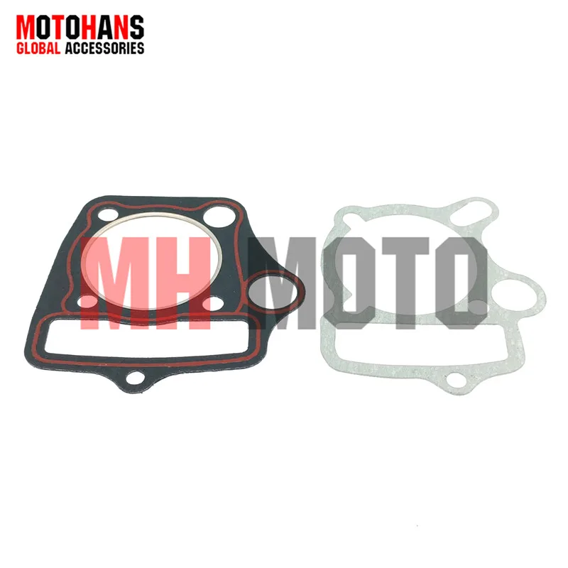 5 SETS C110 52.4MM BORE CYLINDER AND HEAD GASKET FOR ATV QUAD DIRT BIKE