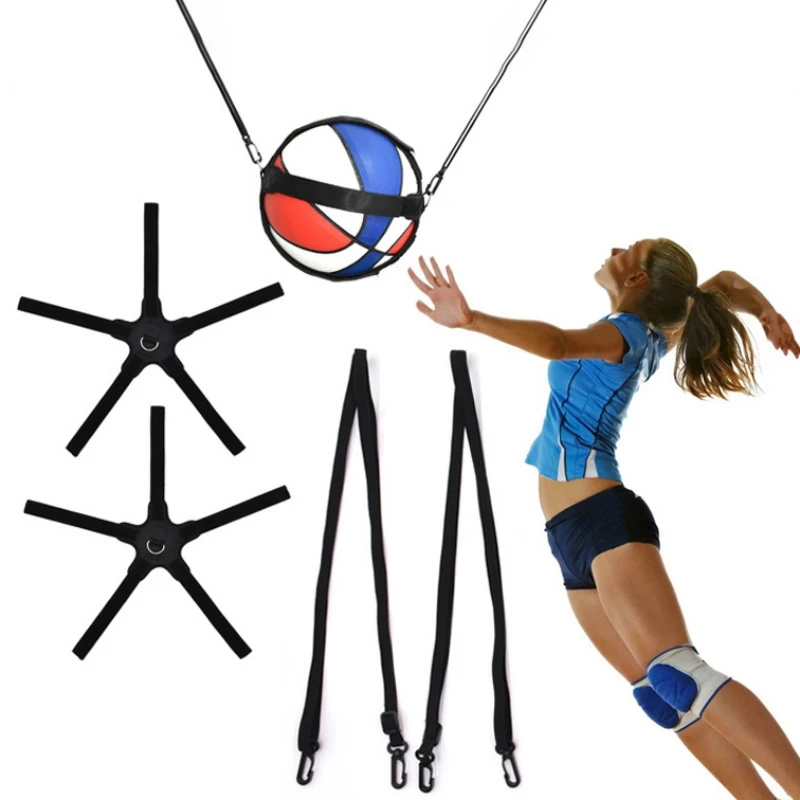 Men Adjustable Elastic Cord Volleyball Trainer for Solo Practice Volleyball Pal