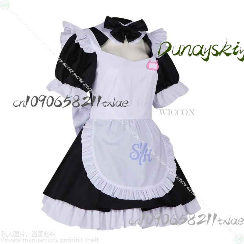 أرنب هول لعبة مشروع Sekai Mikuuu تأثيري Kawaii Jirai Kei الفتيات أنيمي زي اليابانية خادمة فستان جميل لوليتا هالوين #3