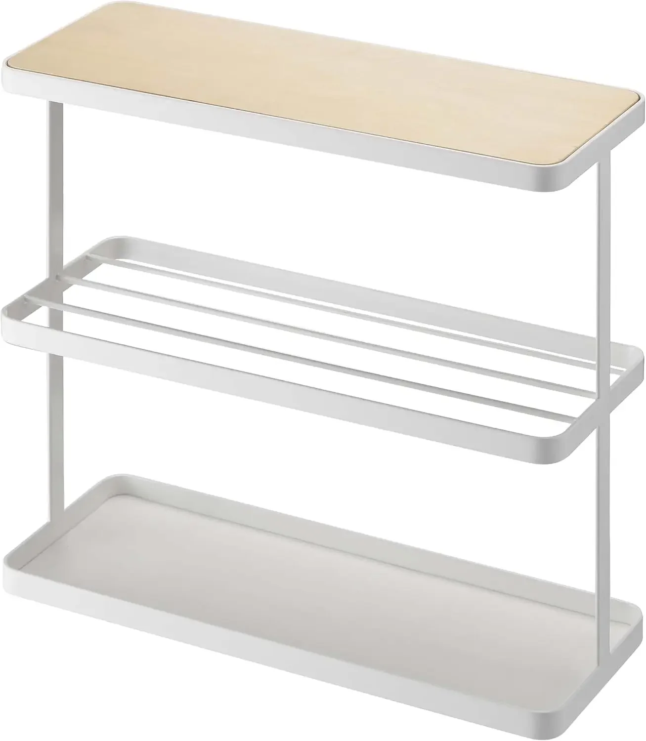 Storage Home Steel | End + Side Tables, One Size, White