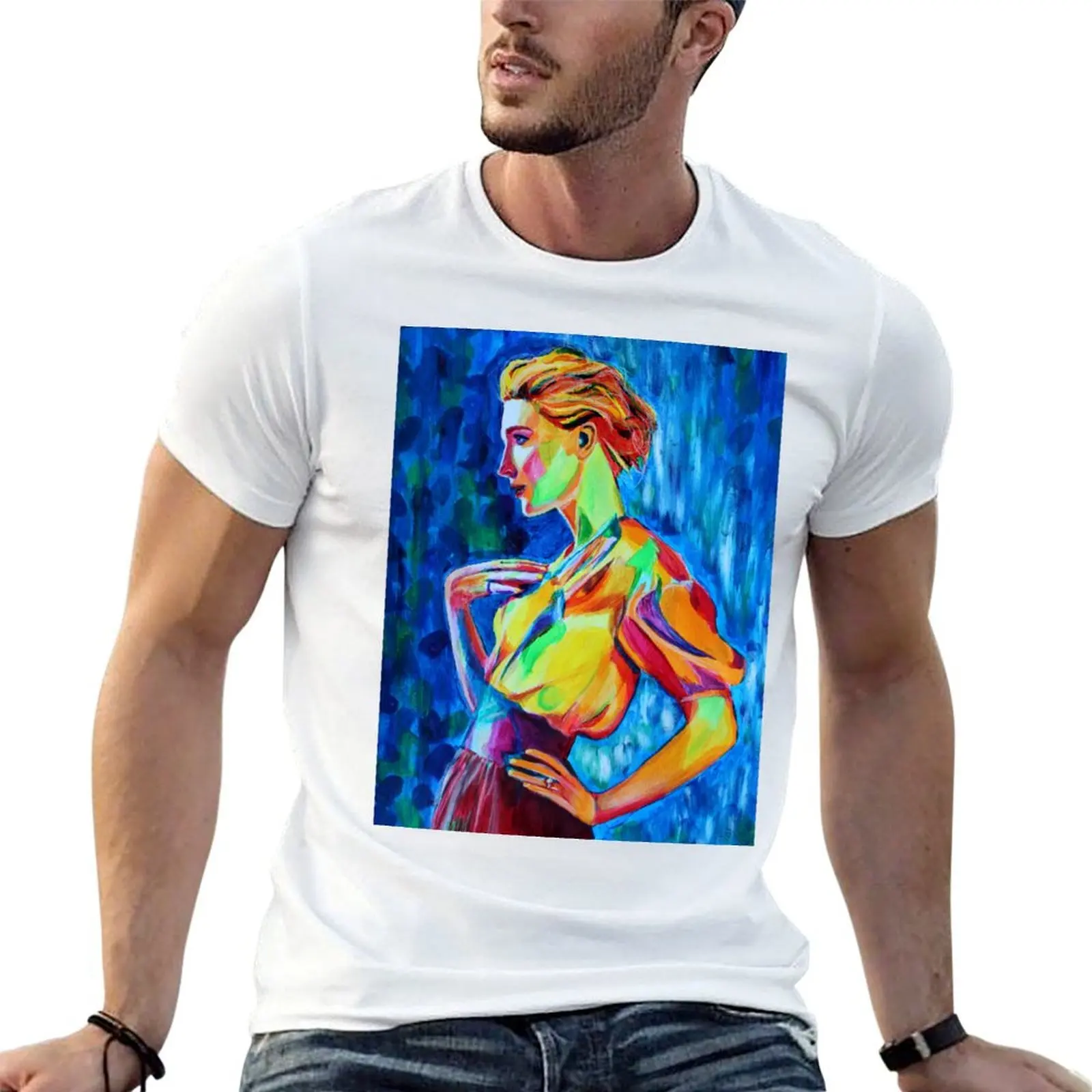 

Cate Blanchett by Annie Leibovitz T-Shirt t shirts for man pack white t shirt man plain T-Shirt