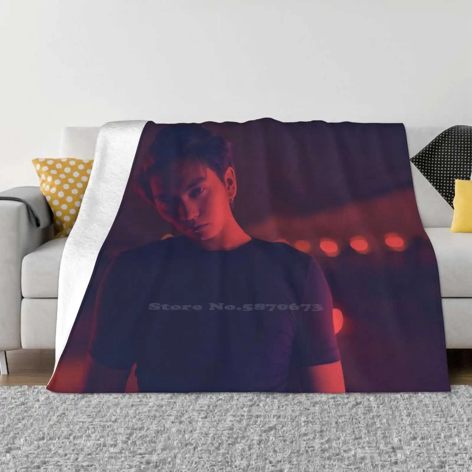 Love In The Air Phayu Soft Warm Throw Blanket Love In The Air Series Boss Chaikamon Boss Bl Actor Love In The Air Phayu Bl Thai