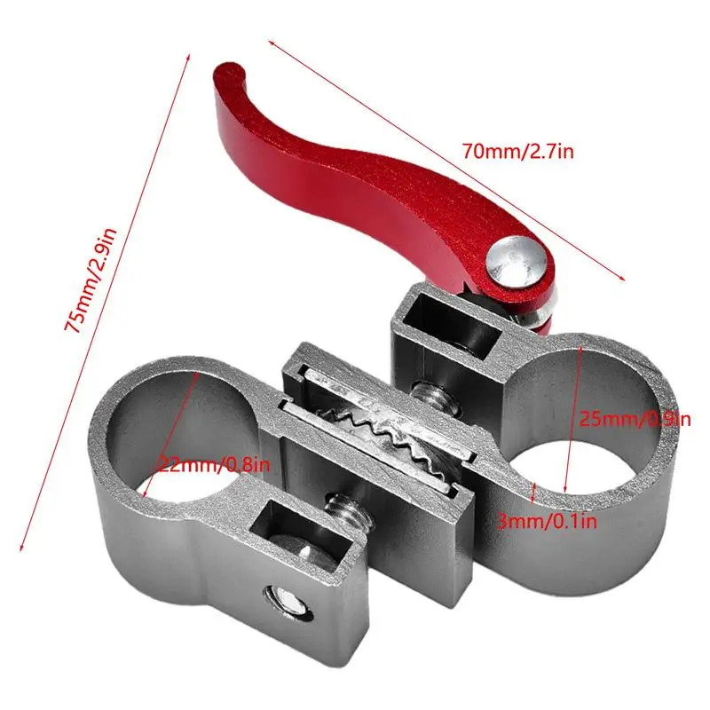 Umbrella Clamp For Chair Adjustable Umbrella Base Stand Holders Clamp Fixed Beach Fishing Chair Clamp Bracket Stand Support