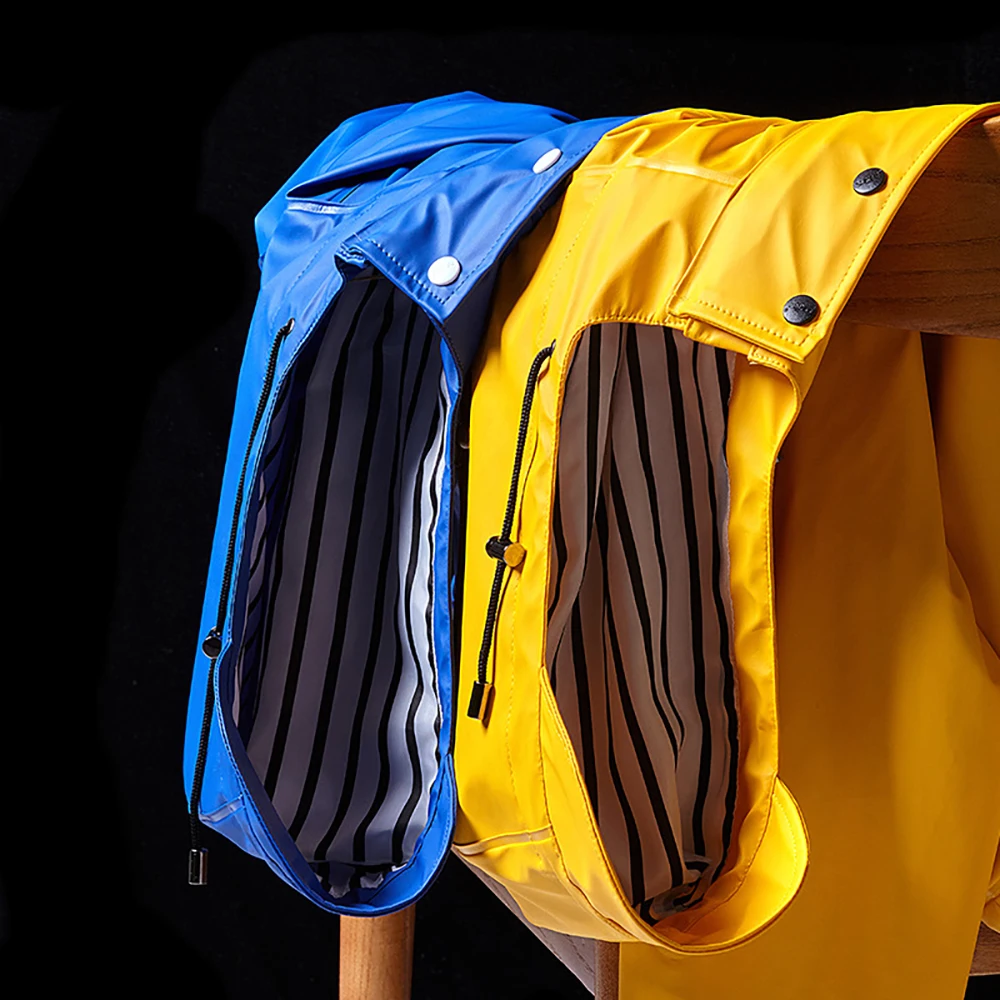 Waterproof Long Raincoat, Adul - Mens Fashion Poncho 评论和价格