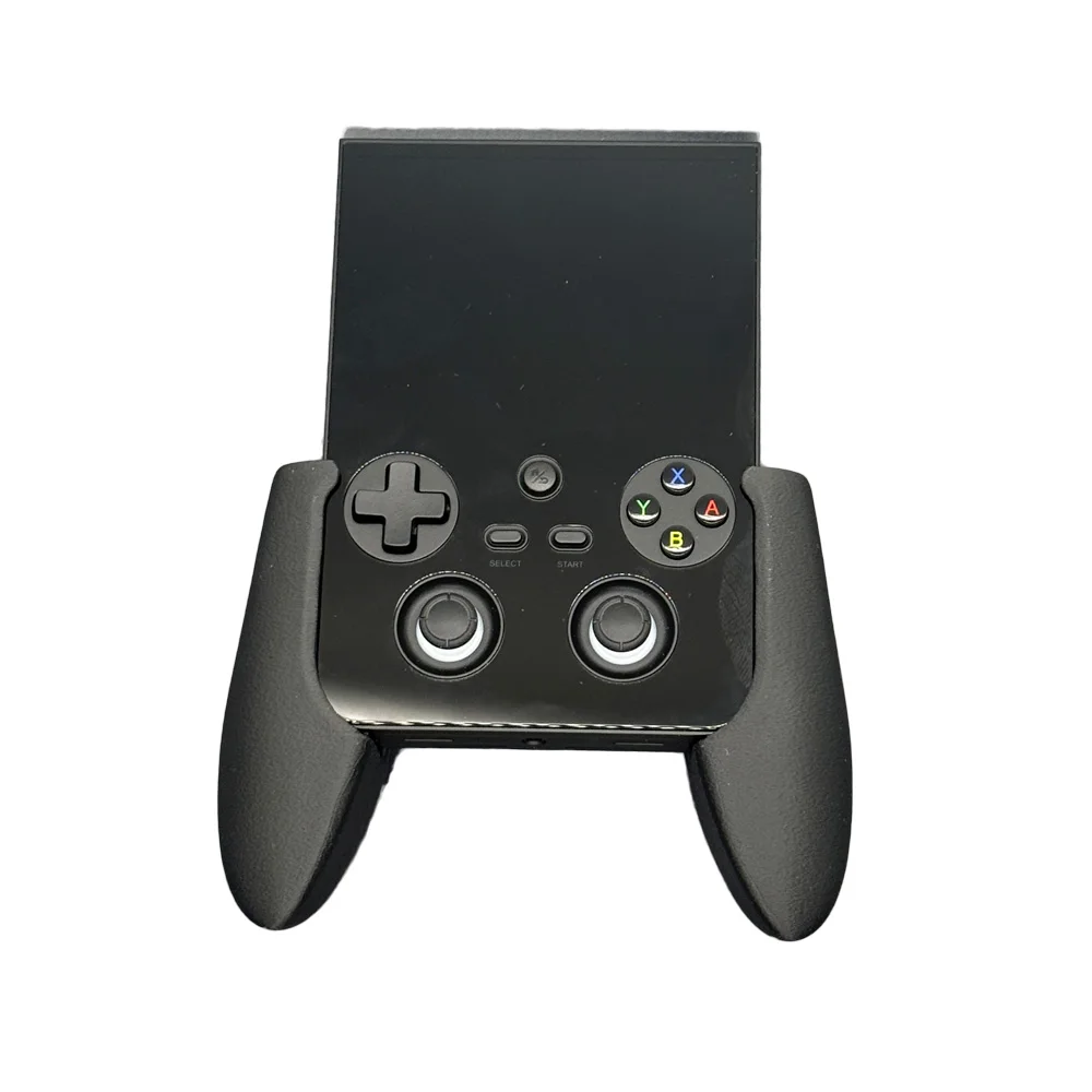 Ergonomic Grip Cover Case for RG477V, 3D Printed Handle Game Grip Protective Sleeve Enhance Hand Feel Gamepad Stand Holder Shell