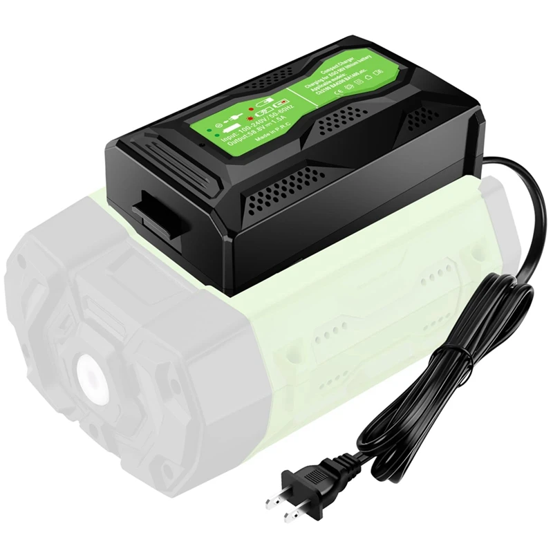 Portable Mini Battery Charger for EGO 56V Battery CH3200 CH5500 CH2800D CH2100 Replace for EGO 56 Volt Charger US PLUG-A09G