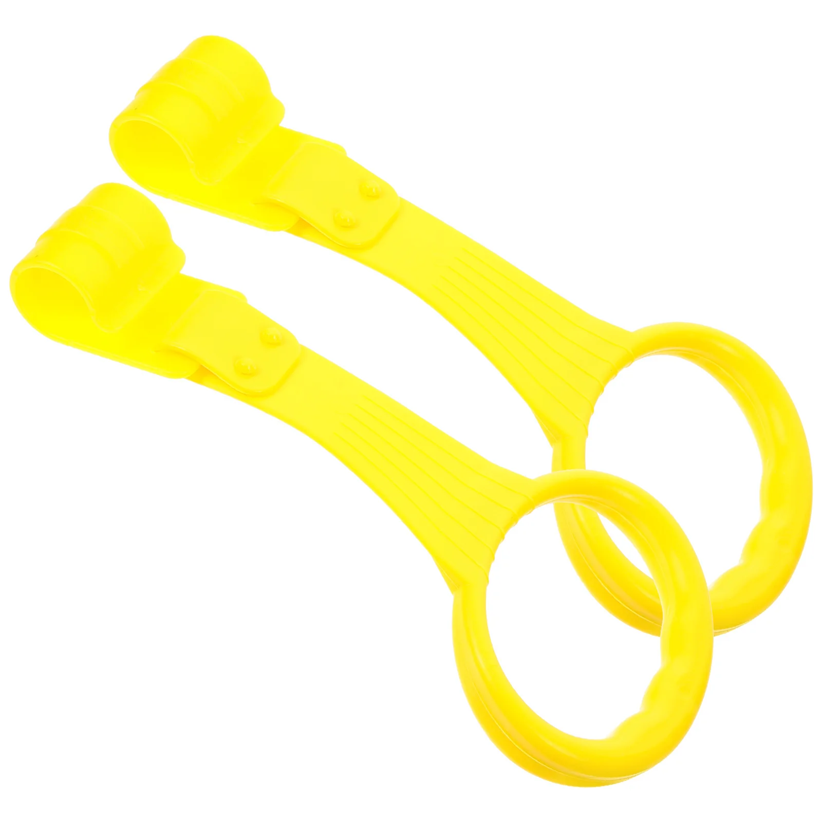 1Pair Infant Pull Rings Baby Standing Safety Handles Baby Crib Hanging Rings Walking Exercise Support Playpen Accessories