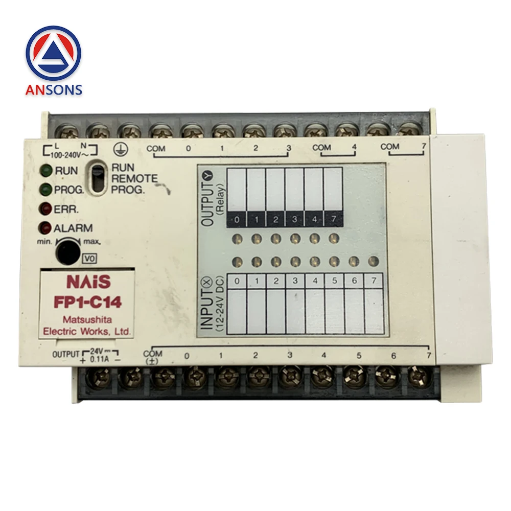 

PLC FP1-C14 AFP12317-F Panasonic Elevator Door Machine Drive Inverter Controller Ansons Elevator Spare Parts