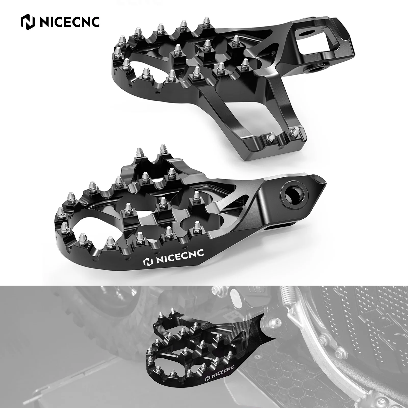 

For 2025 2024 KTM EXC 300 Extender Foot Pegs Stunt Footrest Kit EXC-F 500 EXC-F 450 SX-F 350 XC-F 250 EXC-W 300 XC SX 125 2023