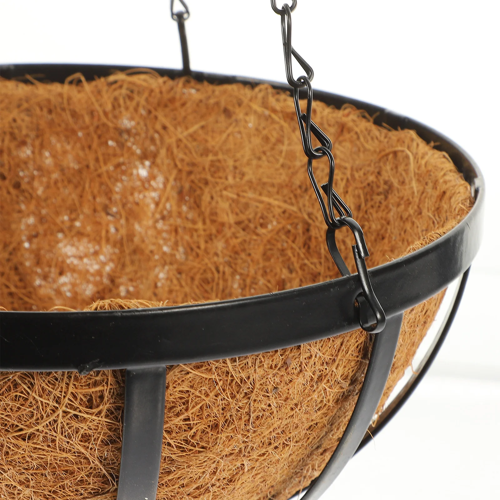 

Natural Hanging Plant Pot Weather Resistant Hanging Flower Pot for Balcony Garden Home Indoor Outdoor Decoration
