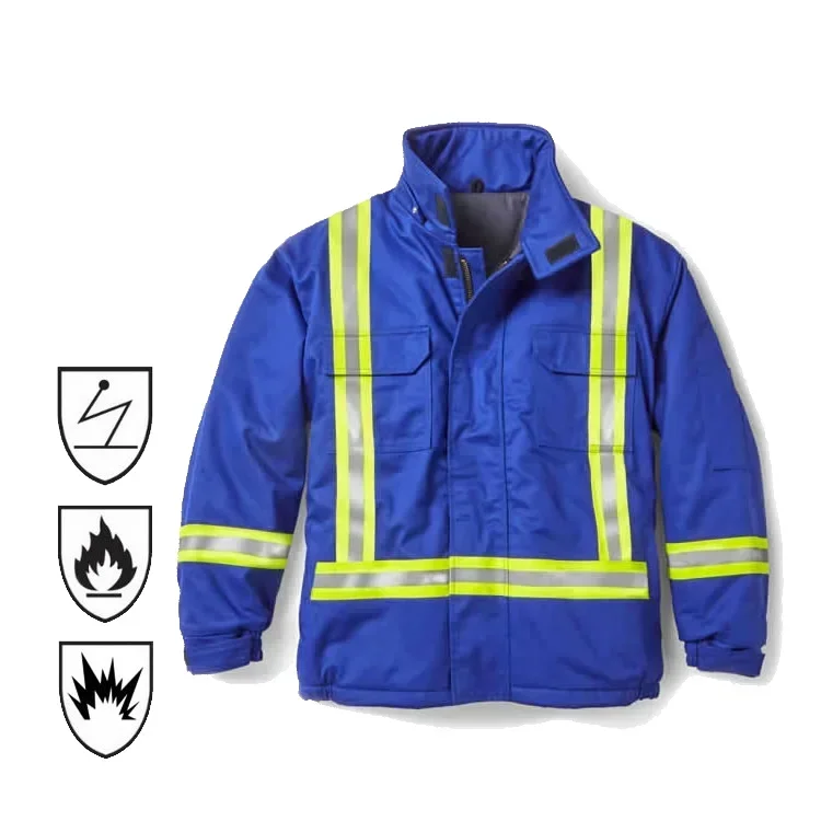 Extreme Protect Winter Nomex Inherent Fireproof Anti Static Mechanic Welder Work Clothes