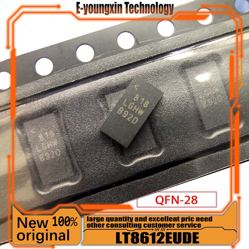 1PCS/lot LT8612EUDE LT8612 EUDE QFN28 8612 QFN-28 100% original fast delivery in stock