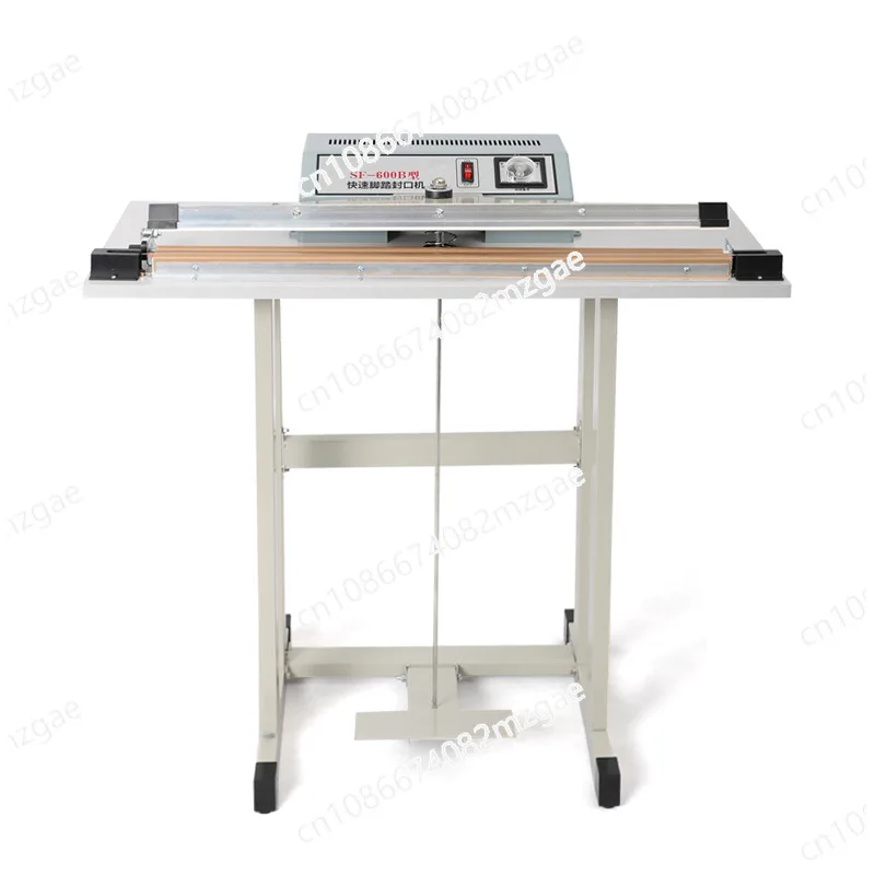 Semi-automatic foot sealing machineVertical pass type foot film heat sealing and cutting machineFoot step film plastic sealing