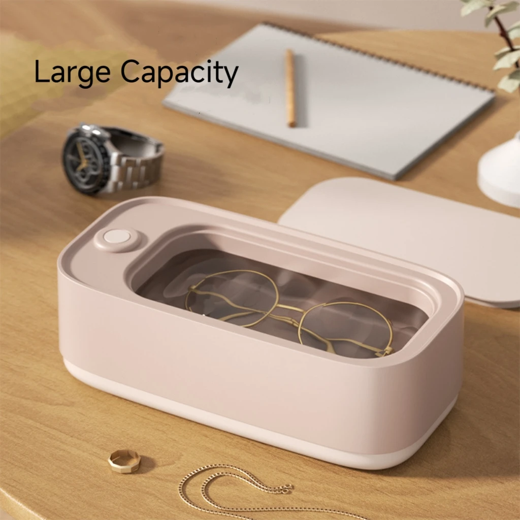 Portable Mini Glasses Cleaning Machine Portable Ultrasonic Automatic Household Glasses Stand Cleaning Machine