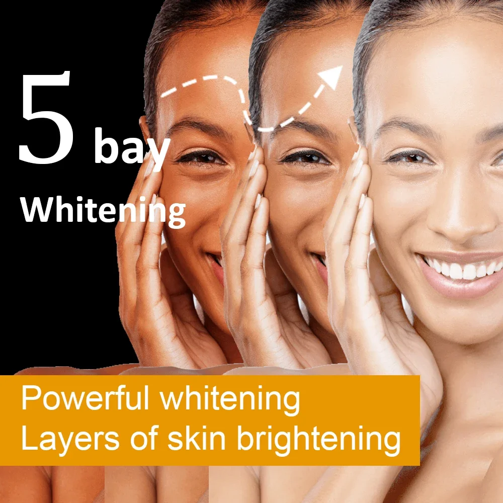 5D Gluta Miracle Super White Set Premium Glutathione Bleaching Booster for African Half Cast Skin Female Body Whitening Sets