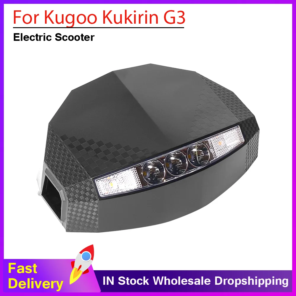 

Дисплей приборной панели с фарой для электросамоката Kugoo Kukirin G3: Цифровой измеритель, указатель поворота, аксессуары