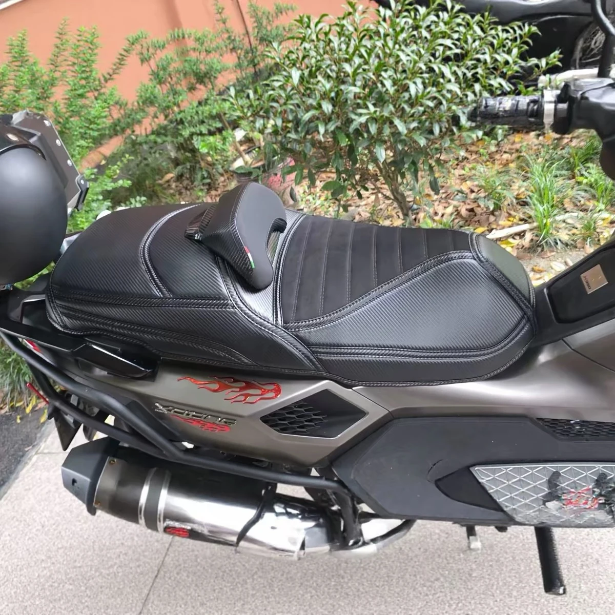 Seat cover accessorie backrest lumbar support cushion cover Fit For KYMCO Xciting X350 ADV SYM People250