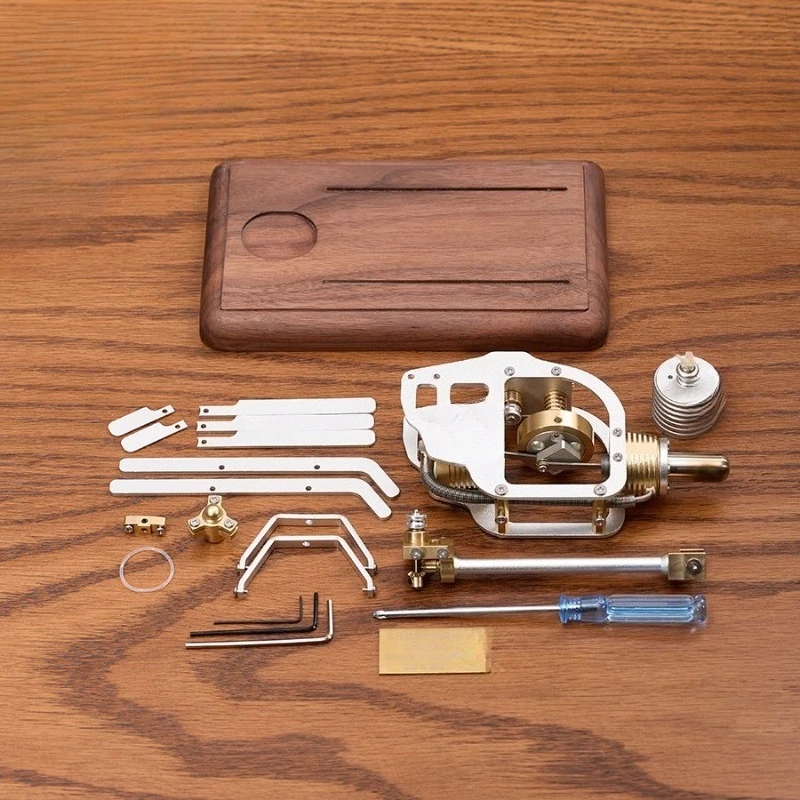 

Engine Helicopter Toy Model Miniature Engine Physics Experiment