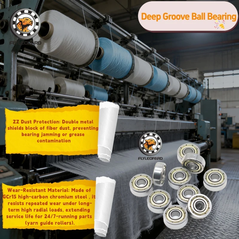 

604ZZ High Speed Handpiece Bearings 4x12x4 mm Chrome Steel （10PCS）ABEC-7 Fits Textile Machines/Encoders/Sensor Rotating Parts