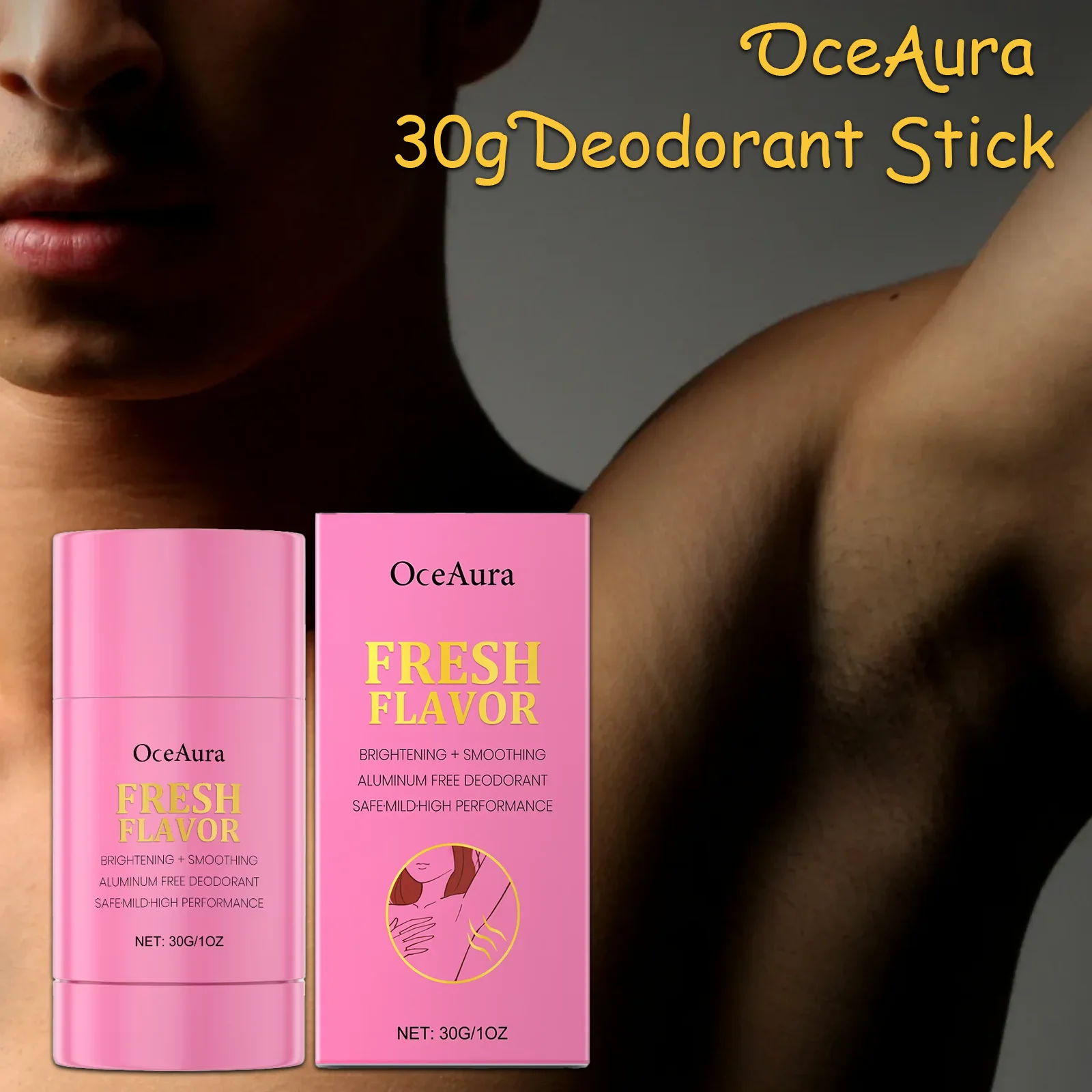 

OceAura 30 г дезодорант-карандаш для удаления запаха тела, антиперспирант, освежающий, стойкий аромат, дезодорант, твердый стик