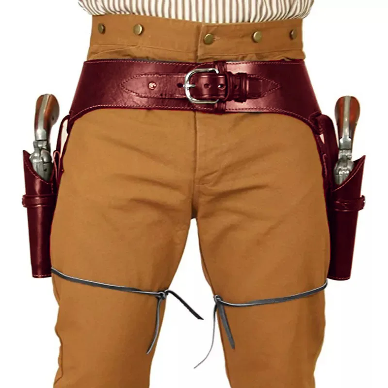 Cosplay props Leather Artificial Leather Revolver Belt  display picture 2
