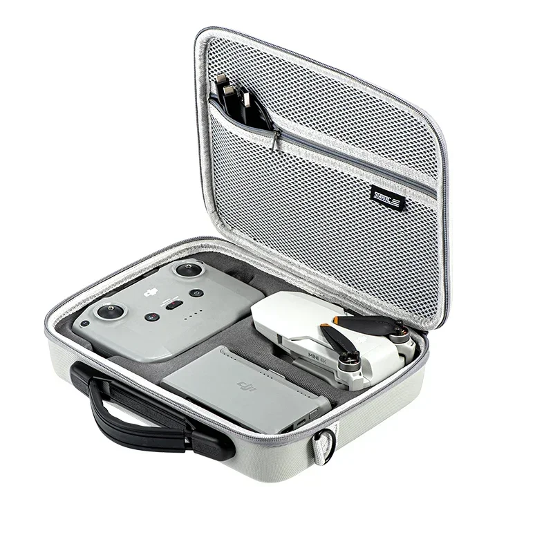 

For DJI Mini4k Mini 2 SE Mini 2Parts Portable Shoulder Bag Carrying Case PU Leather Storage Travel Waterproof Box