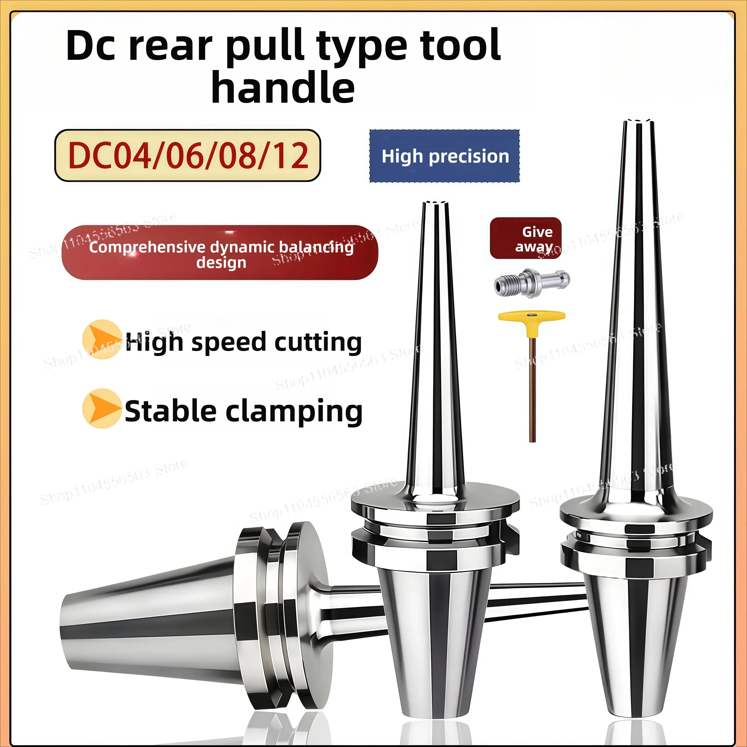 

DC Pull Back Tool Holder BT30/40/50 Pull Back Tool Holder High Precision DC04/6/8/12 Deep Cavity Pull Back Tool Holder