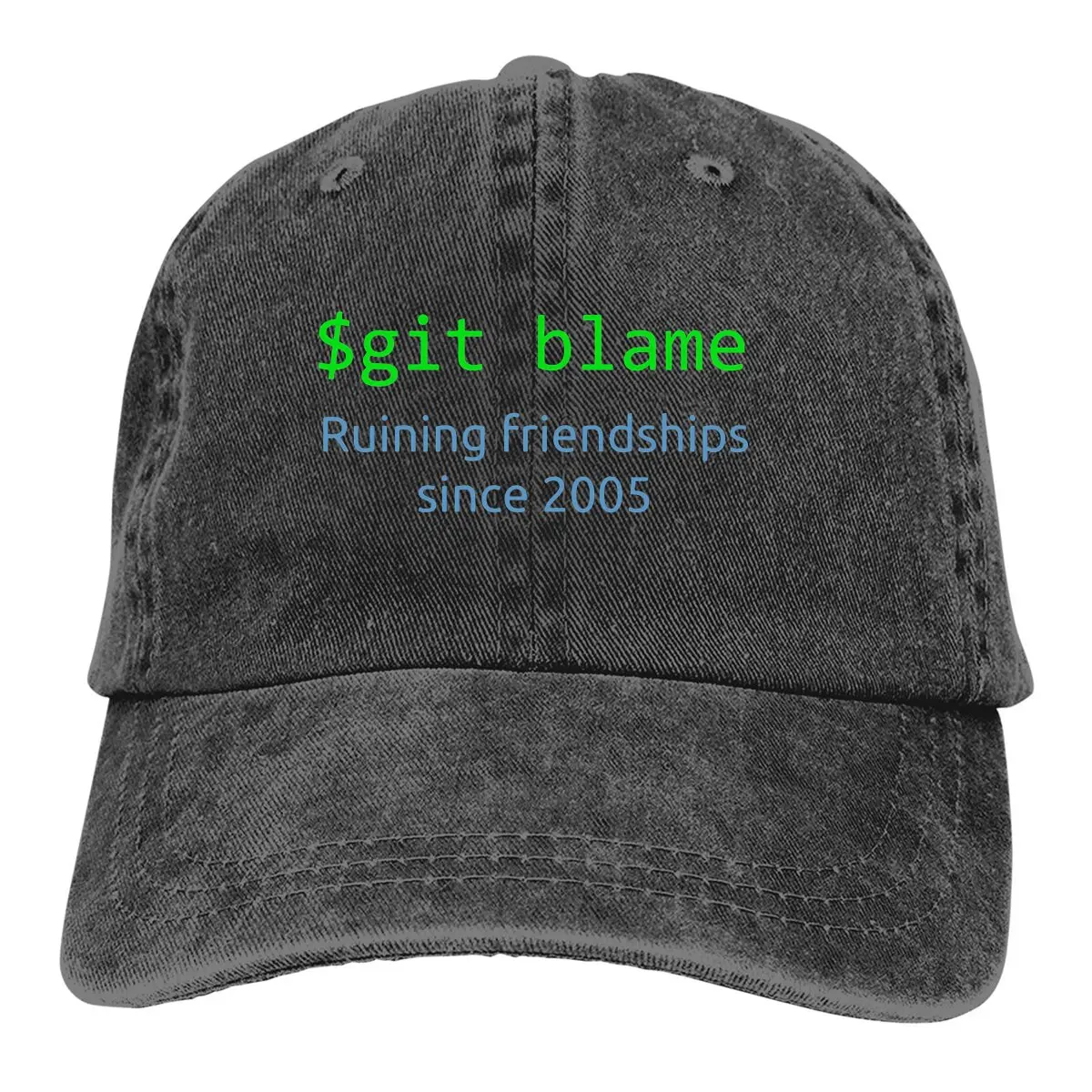 

Summer Cap Sun Visor Git Blame Ruining Friendships Hip Hop Caps Linux Operating System Cowboy Hat Peaked Trucker Dad Hats