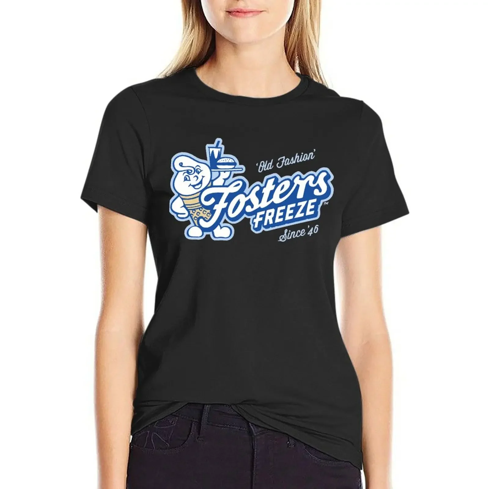 

Fosters Freeze Cafe Classic T-Shirt hippie clothes tops tshirts woman