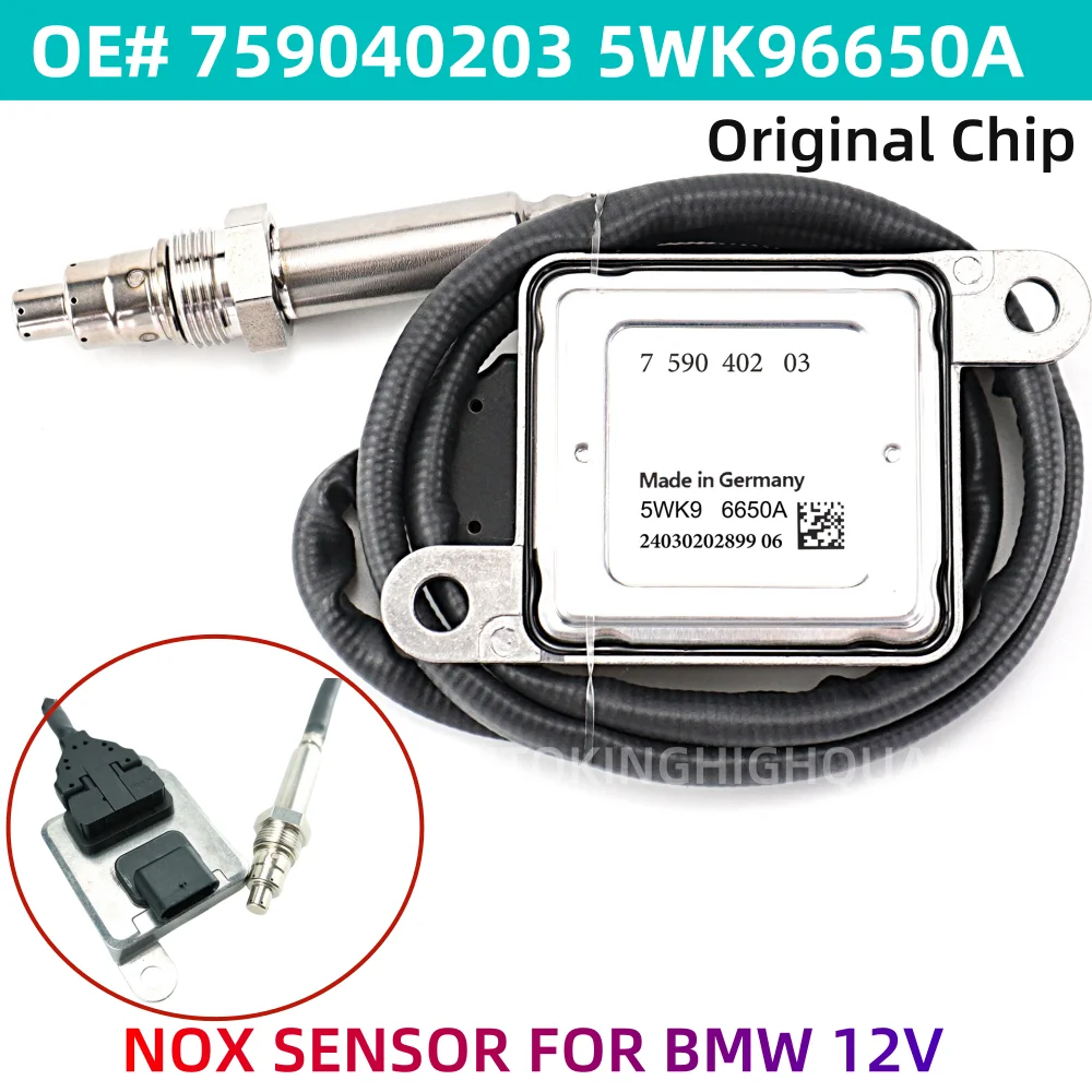 

759040203 5WK96650A NEW Nox Sensor For BMW 5er Touring F10 F11 F18 523i 528i 530i N53 STG 2009-2013