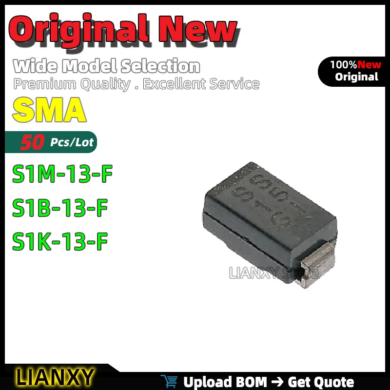 50Pcs Sma S1M-13-F …