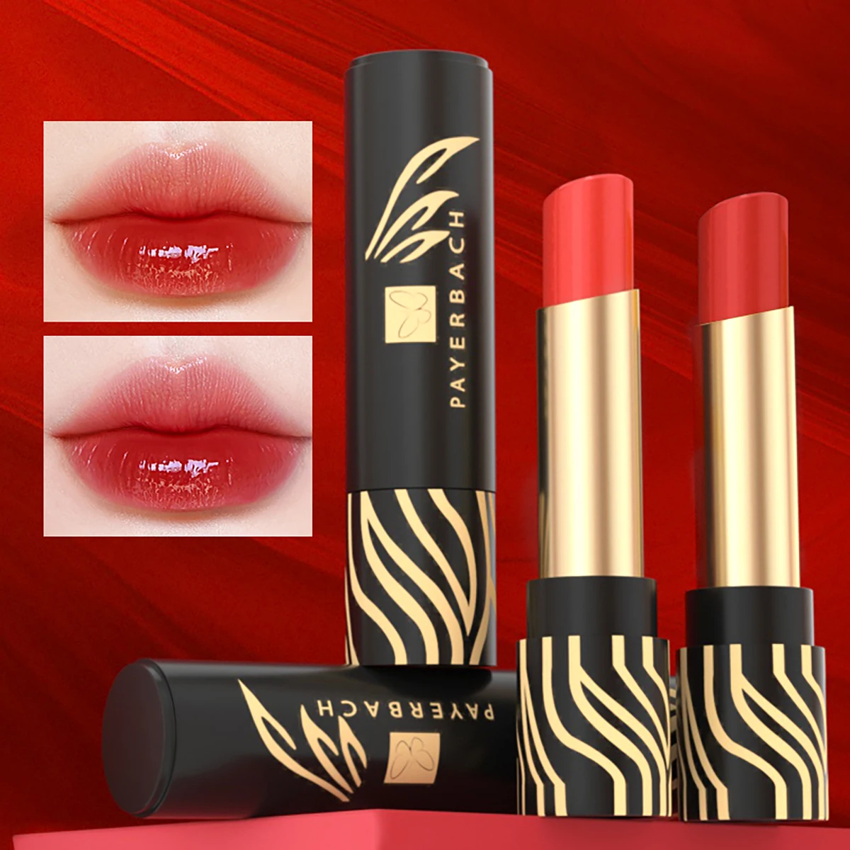 Two sets Peyeba Classic lipstick Tomatoes