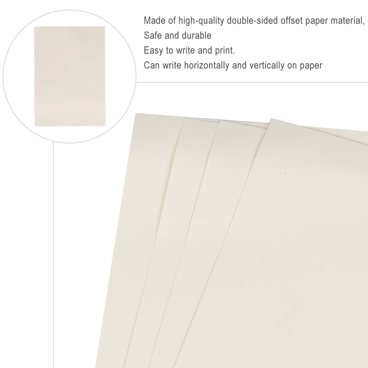 1Set Blank A4 Certificate Paper 12K Border Inner Sheet Safe Easy to Print and Write Stylish No Ink Smudging