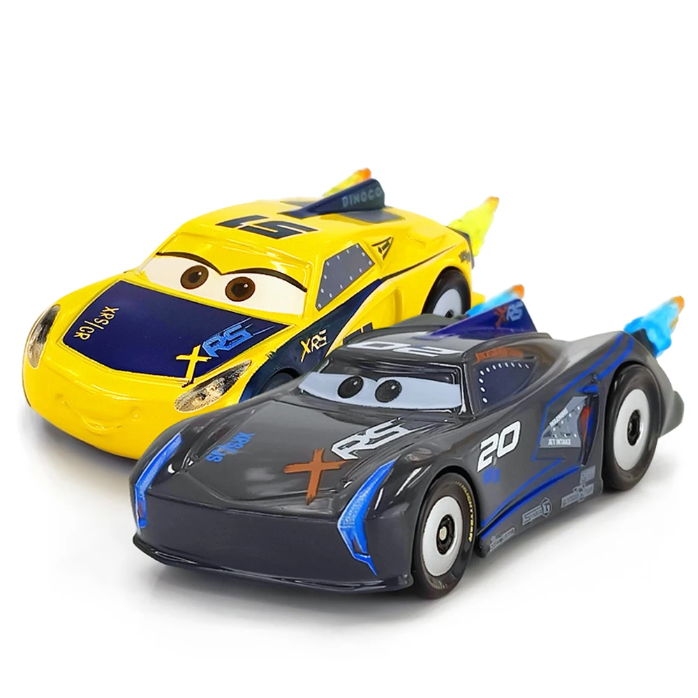 

Disney Pixar Car 3rd Generation XRS Series Racing Flame Tail Cruz Ramirez Jackson Storm Children's Car Toy