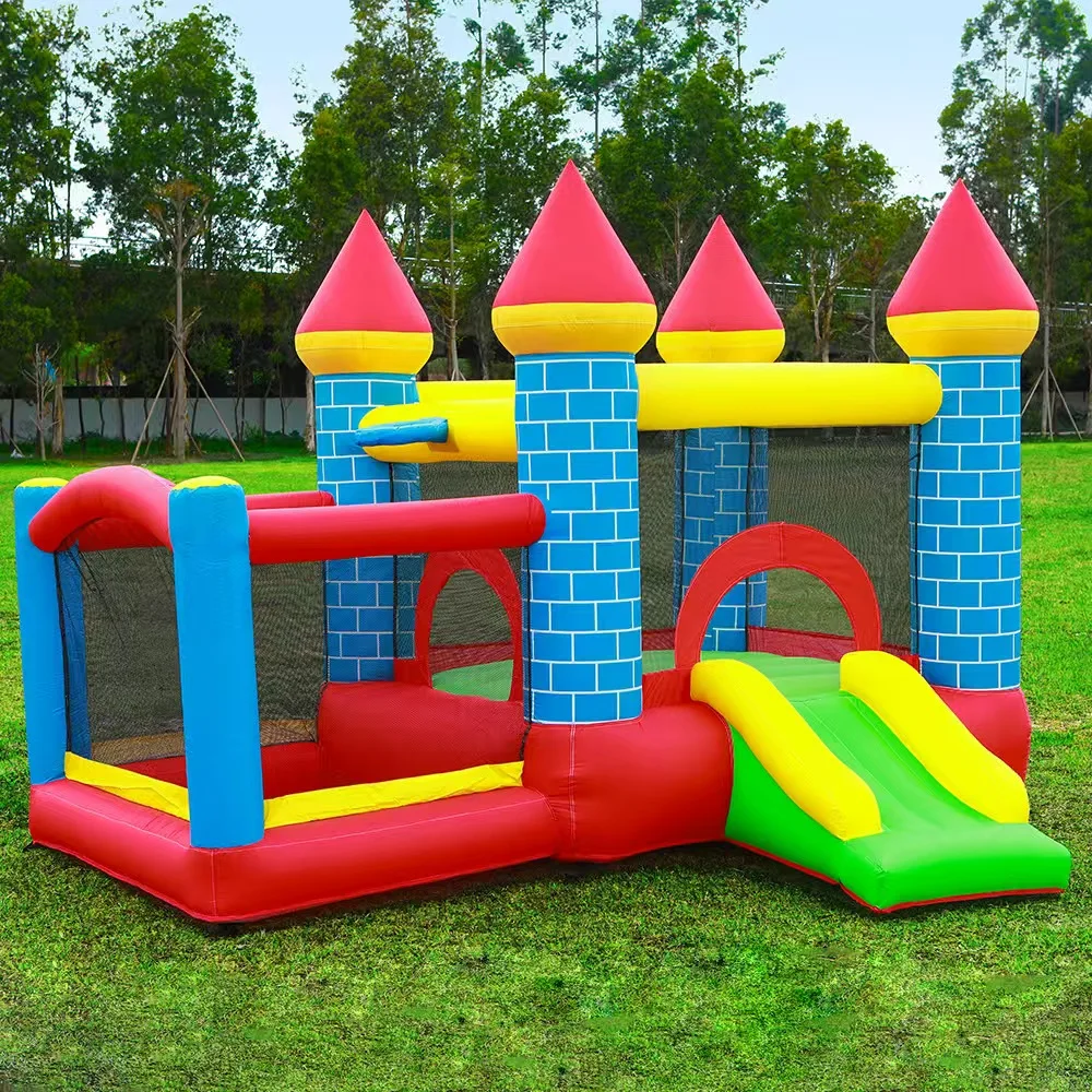 Bouncy  Bouncing Kids Castles House Jumping Inflatable Bounce Castle and Indoor Amusement Equipment for Children