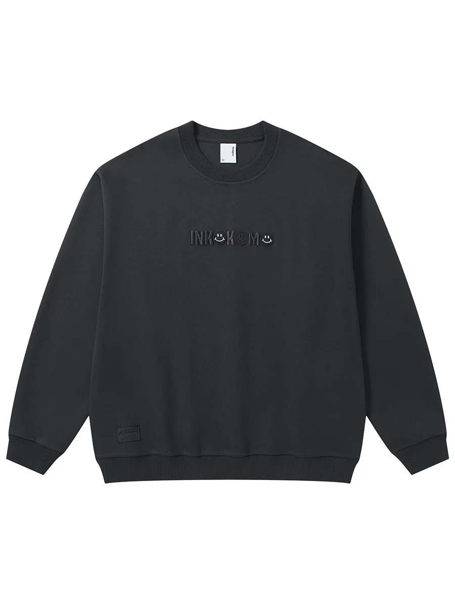 

Trendy Embroidered Sweatirt Long Sve Loose Fit round Ne Casual Sle for Men And Women Autumn Winter Faion Streetwear