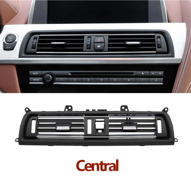 2X Car Dashboard Central Fresh Air Vent Grille Outlet For BMW 6 Series F06 F12 F13 630 635 640 645 650 64229197486