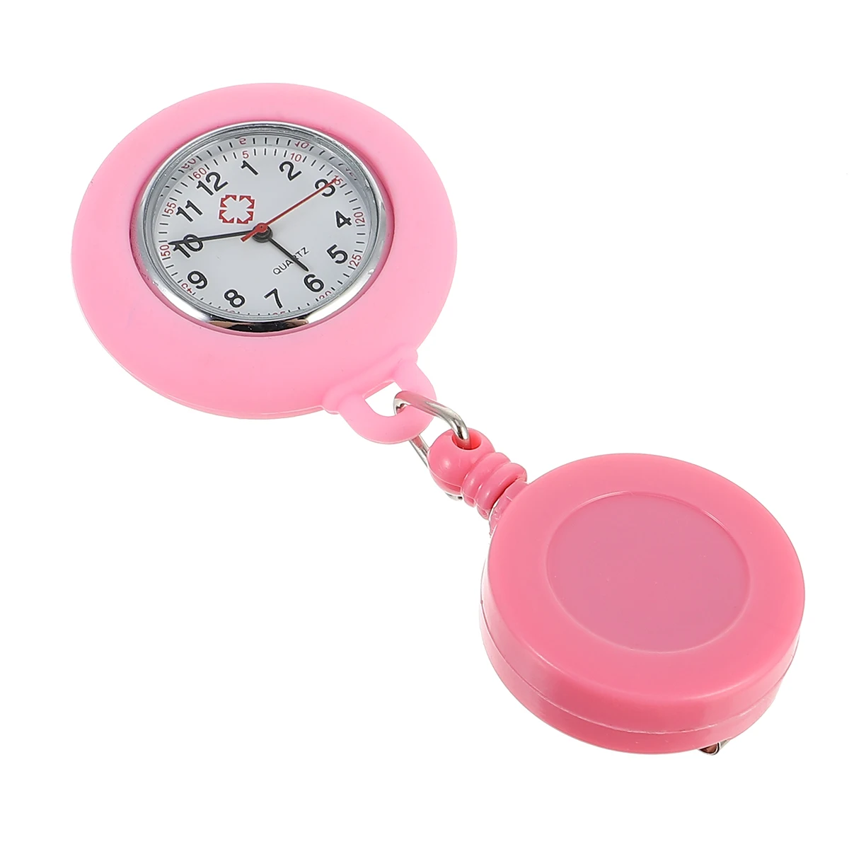 Orologio da infermiera Orologio da taschino da taschino in silicone retrattile per donna Durevole Pratico Leggero Semplice Design adorabile Regali