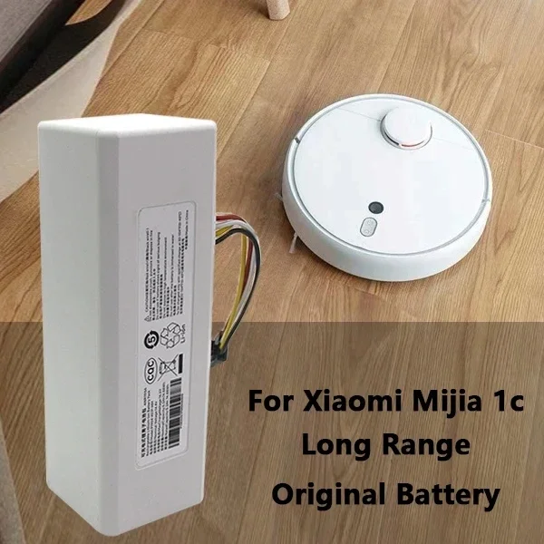 Xiaomi-หุ่นยนต์ aspirador Mijia 1C STYTJ01ZHM 14,4 V, 5600mAh, 1C bateria