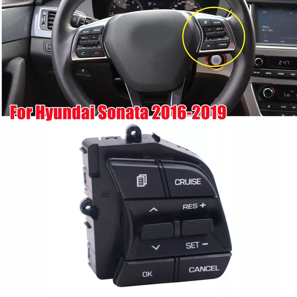 Car Accessories Cruise Control Switch Easy Installation High Reliability OEM Part Number Not Applicable Perfect Match For Car