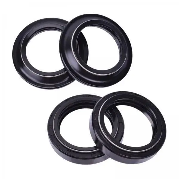 Oil Seal Dust Proof Seal Double Metal Spring Rubber Motorcycle Front Fork Damper Kit for Yamaha SDR200