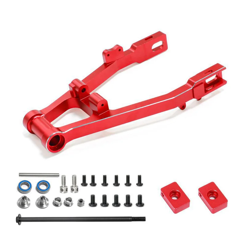 

WOTT-For LOSI 1/4 Promoto-MX RC Car Electric Motorcycle Rear Swing Rear Fork Wheel Seat Replacement Parts Accessories 264000