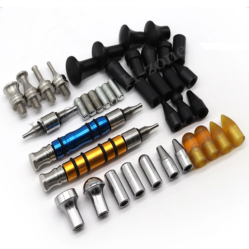 34Pcs alloy with magnet car dent repair tool lift tool percussion pen hammer kit unpainted sheet metal dent repair tool