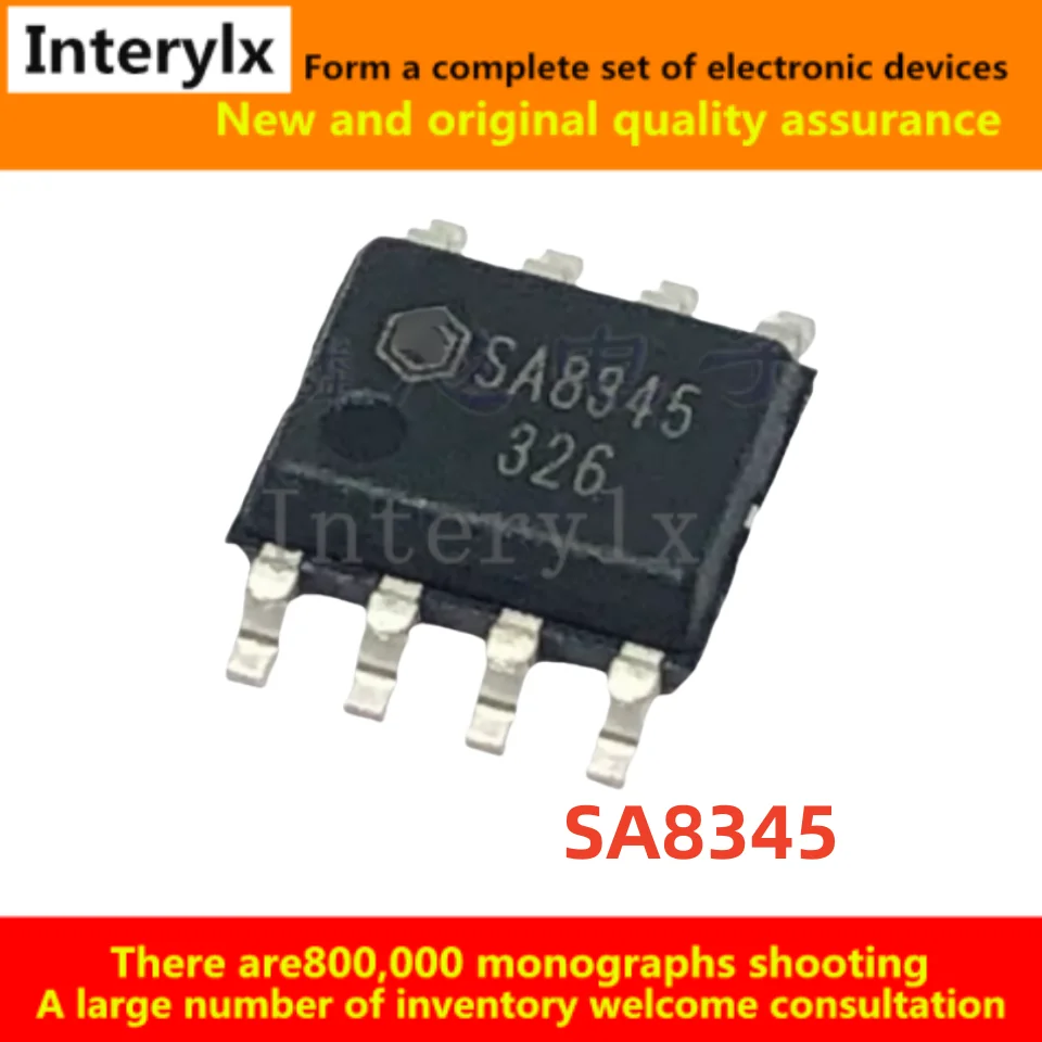 10Pcs/Lot new original SA8345 ESOP-8 3.5A 25V H bridge driver chip for machine DC drive IC