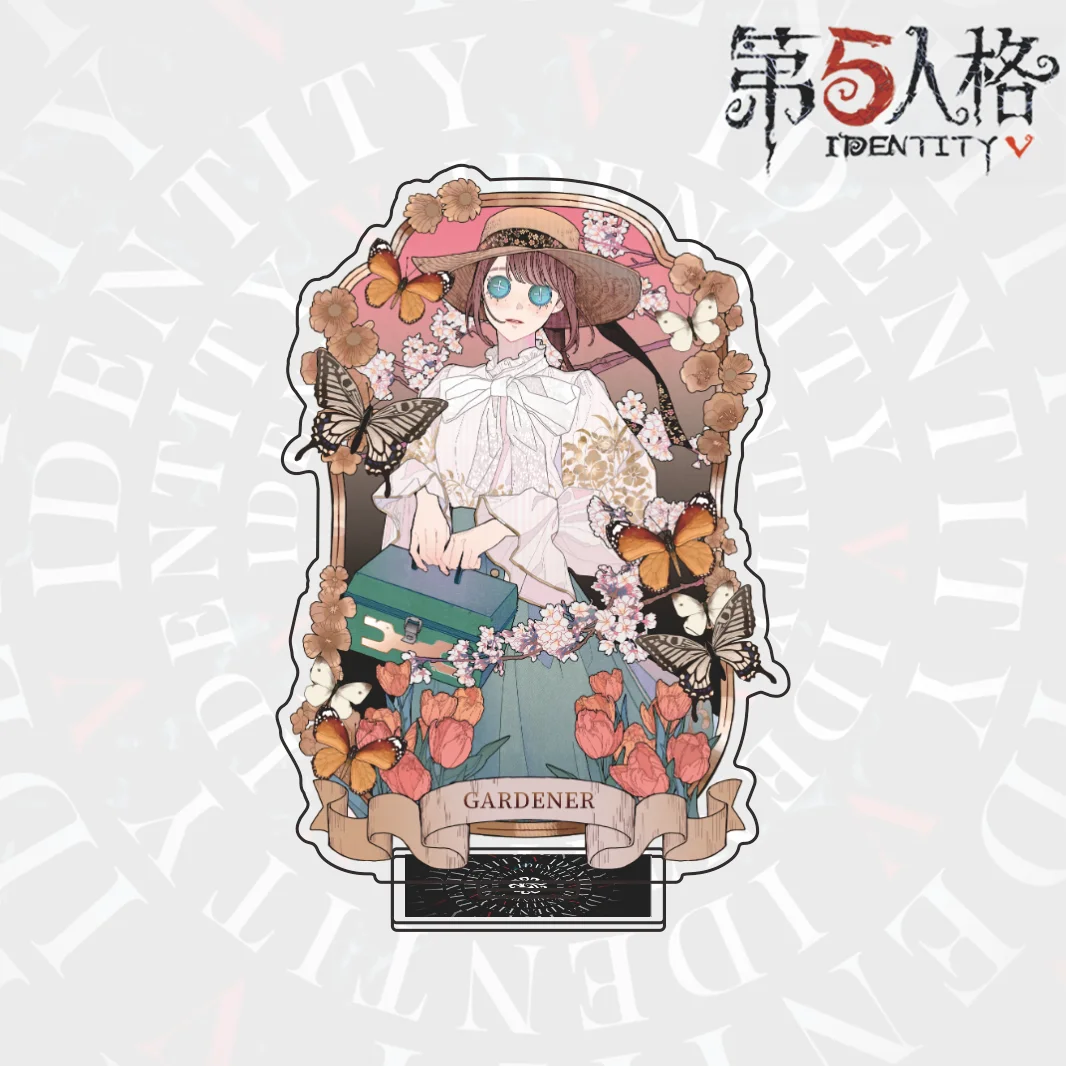 Identity V Artist Collection Series Newest Acrylic Stand Gardener Wu Chang Character Figure Nice Gift For Game Fans Keychain