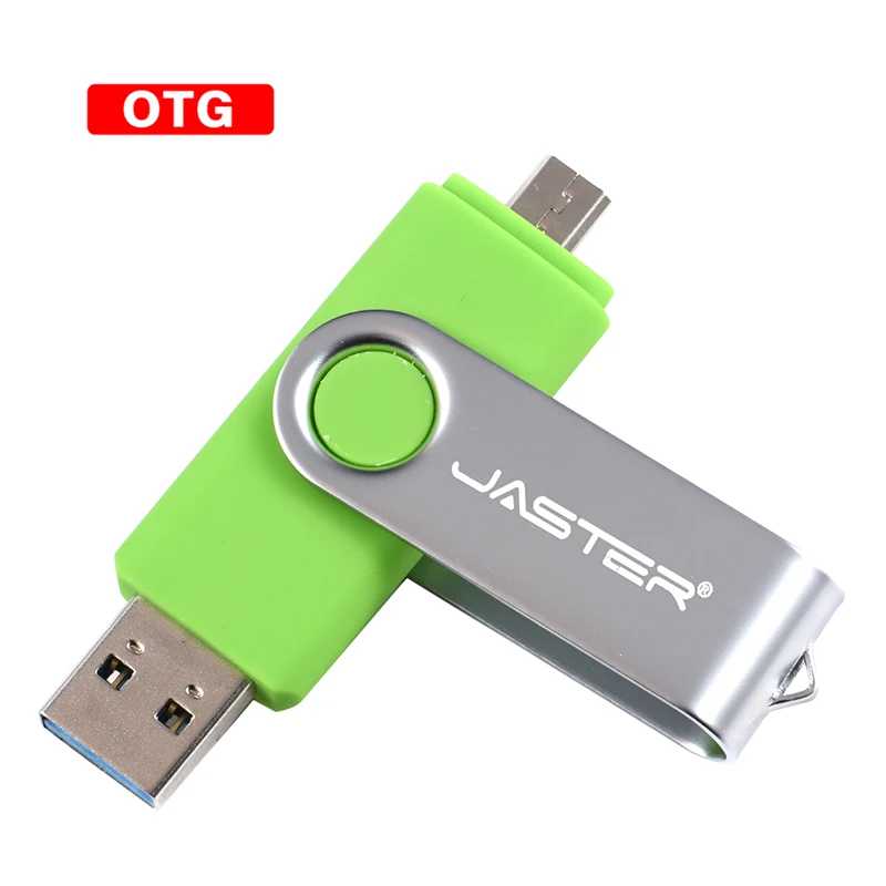 Pamięć flash USB OTG o dużej pojemności 128 GB o rzeczywistej pojemności 64 GB obrotowa pamięć kreatywny prezent biznesowy dyski USB