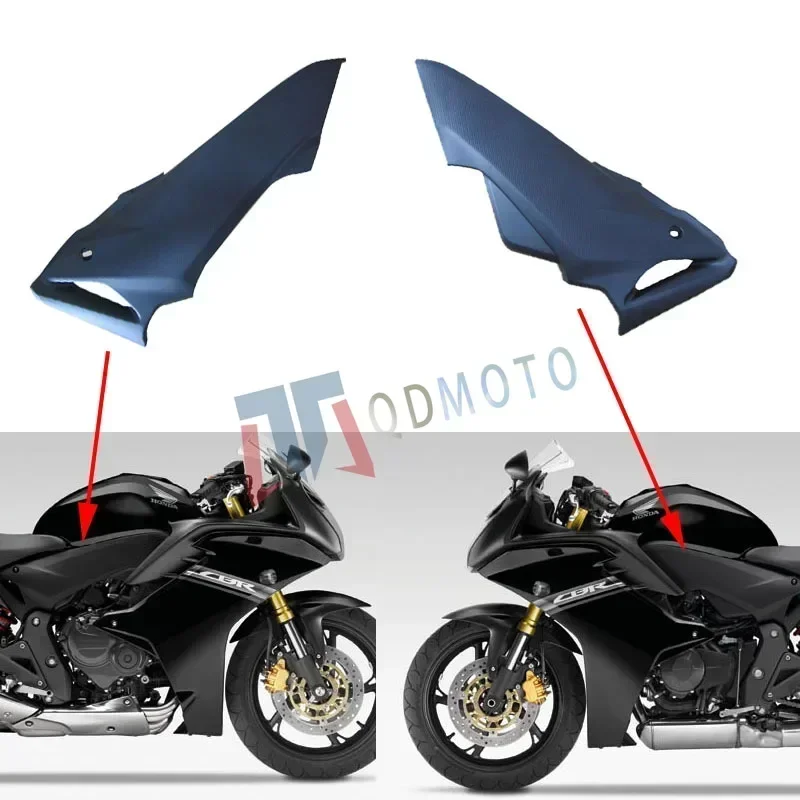 For Honda CBR600F 2011-2013 Fuel Tank Left and Right Side Under Covers ABS Injection Fairing CBR 600 F Motorcycle Accessories